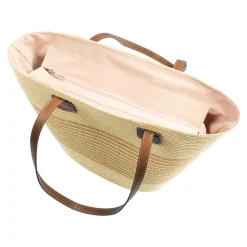 Damen Die moderne Hausfrau Strandhut-Taschen-Set, 2-teilig