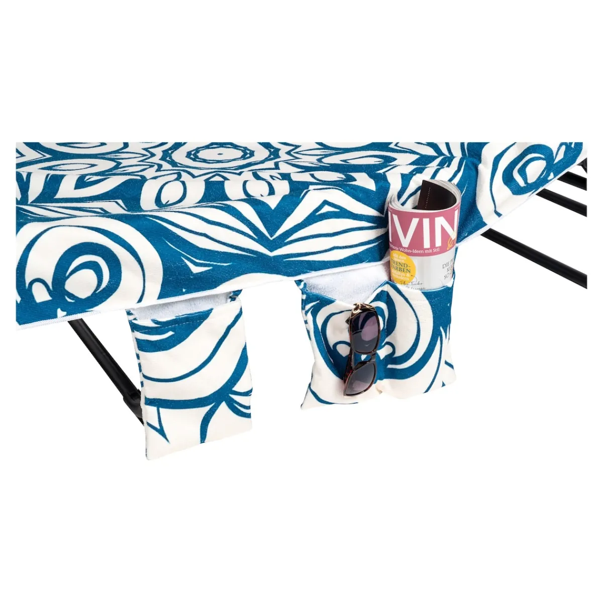 Die moderne Hausfrau Strandliegen-Auflage "Ornament"