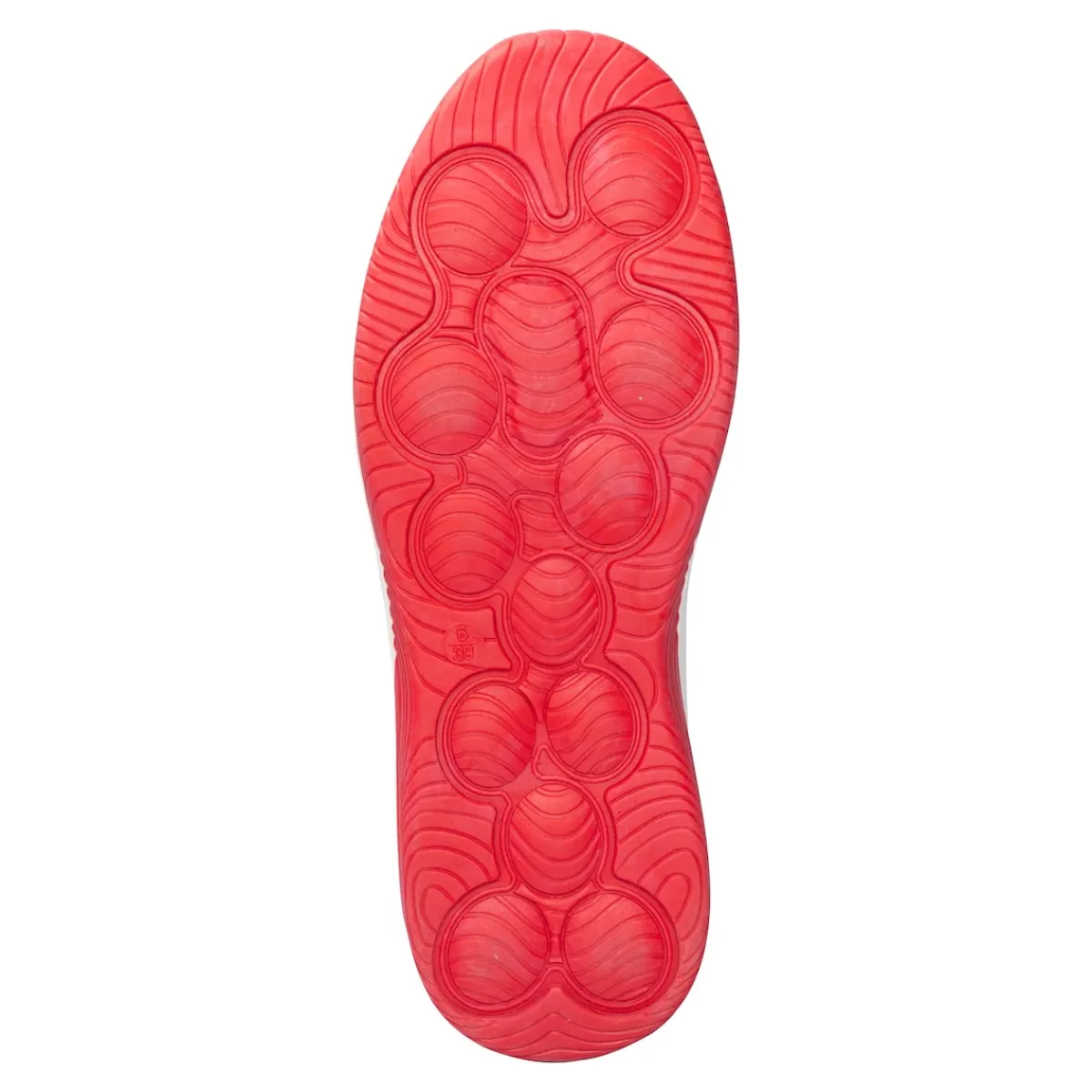 Damen Die moderne Hausfrau Stretch-Ballerina „Aktiv“ rot