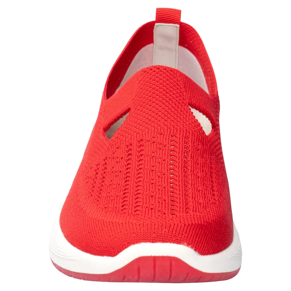 Damen Die moderne Hausfrau Stretch-Ballerina „Aktiv“ rot