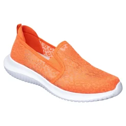 Damen Die moderne Hausfrau Stretch-Mokassin mit Spitze „Federleicht“