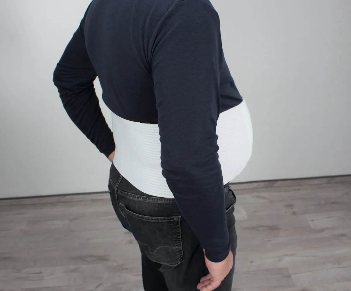 Die moderne Hausfrau Stützgürtel, standard, XXL weiß