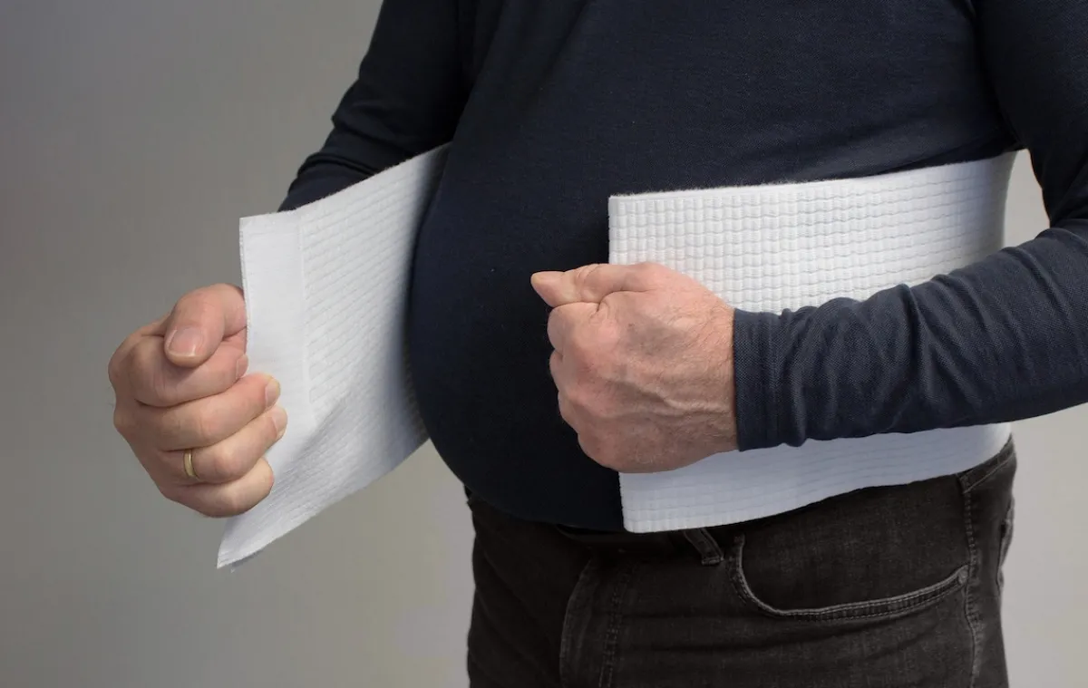 Die moderne Hausfrau Stützgürtel, standard, XXL weiß