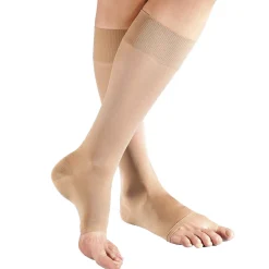 Die moderne Hausfrau Stützkniestrümpfe, 2 Paar silk