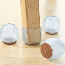 Die moderne Hausfrau Stuhlbeinkappen, 4 Stück mittel