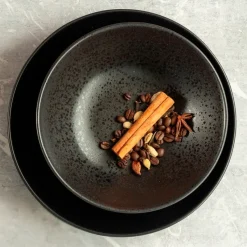 Die moderne Hausfrau Suppenteller-Set, Steinzeug Essential