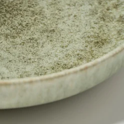 Die moderne Hausfrau Suppenteller-Set, Steinzeug Moos'N'Stein Grün