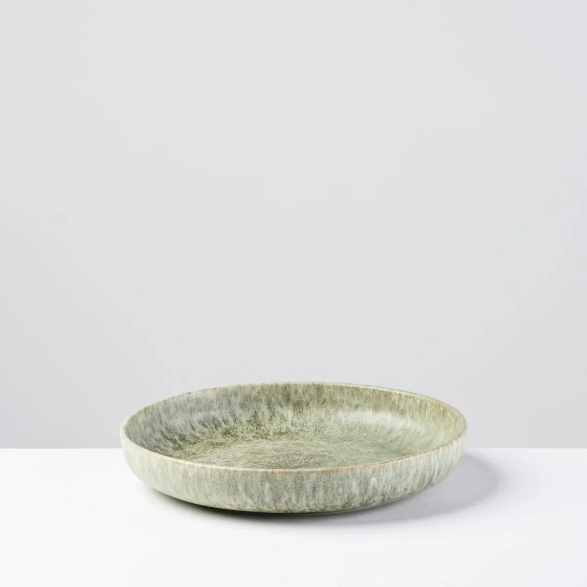 Die moderne Hausfrau Suppenteller-Set, Steinzeug Moos'N'Stein Grün