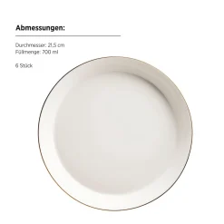 Die moderne Hausfrau Tafelservice , Porzellan Sita