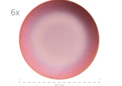 Die moderne Hausfrau Tafelservice, Keramik OSSIA Dunkelblau