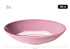 Die moderne Hausfrau Tafelservice, Keramik OSSIA Dunkelblau