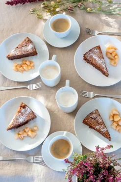 Die moderne Hausfrau Tafelservice, Porzellan BARCA 6 x Speiseteller, 6 x Suppenteller