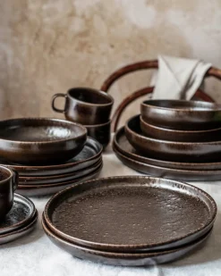 Die moderne Hausfrau Tafelservice, Steinzeug Glockenklang