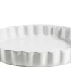 Die moderne Hausfrau Tarteform 27 cm, Keramik KITCHEN TIME Weiß