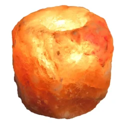 Die moderne Hausfrau Teelichthalter „Salzkristall“