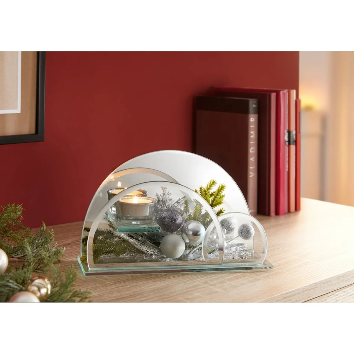 Die moderne Hausfrau Teelichthalter „Weihnachtstraum“