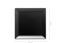 Die moderne Hausfrau Teller-Set, Porzellan Manhattan City 6 x Teller