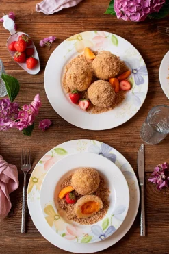 Die moderne Hausfrau Tellerset, Porzellan Zibal