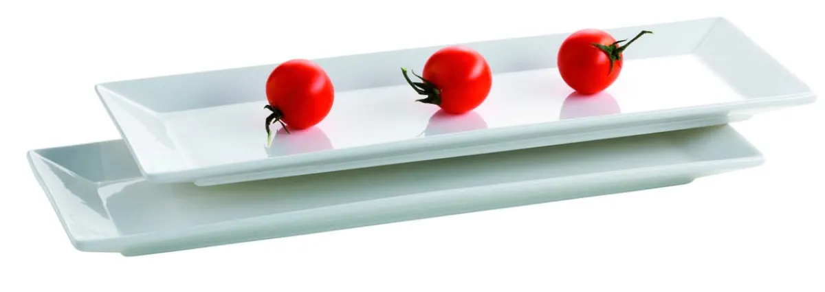 Die moderne Hausfrau Tellerset rechteckig TRENDY LINE