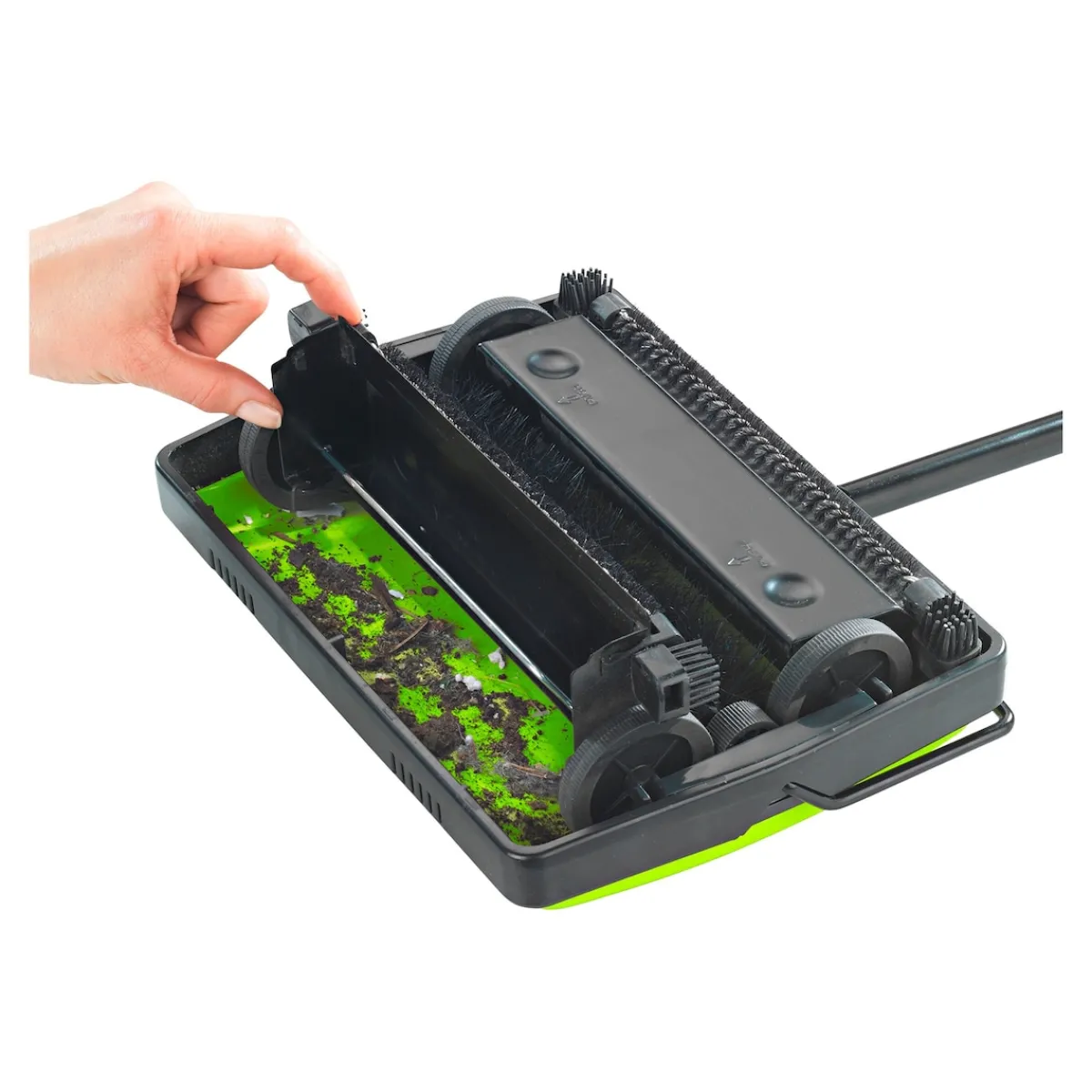 Die moderne Hausfrau Teppichkehrer