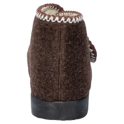 Damen Die moderne Hausfrau Thermo-Kletthausschuh unisex mit Wolle „Vital“