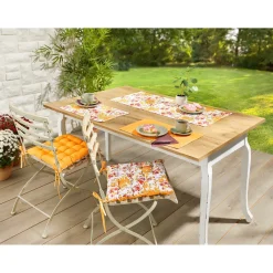 Die moderne Hausfrau Tischläufer „Rose“, 90x40 cm