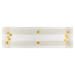 Die moderne Hausfrau Tischläufer "Sonnenblume", 140x40 cm