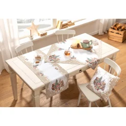 Die moderne Hausfrau Tischläufer