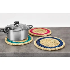 Die moderne Hausfrau Topfuntersetzer, 3 Stück