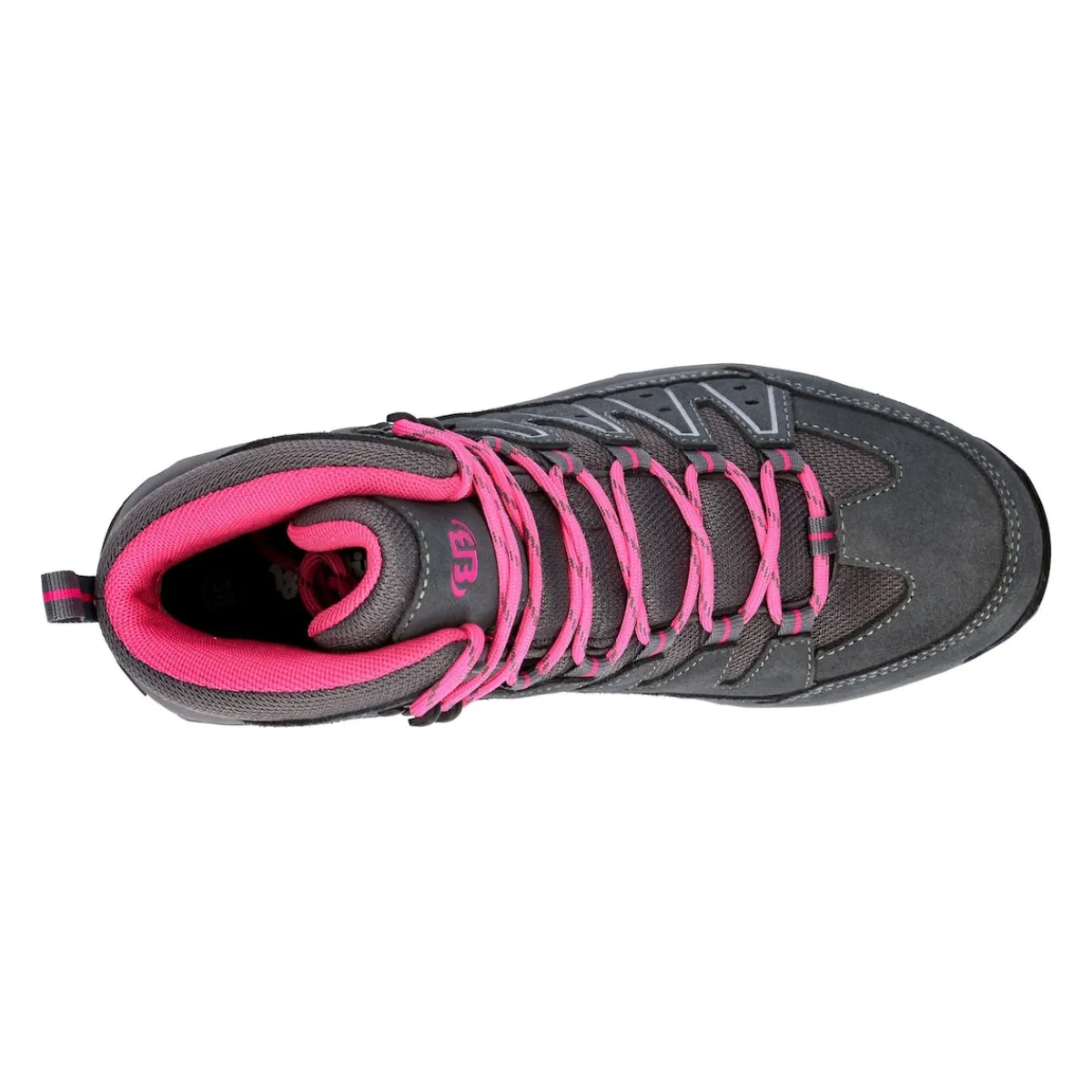 Damen Die moderne Hausfrau Trekkingschuh Mount Pinos High anthrazit/pink