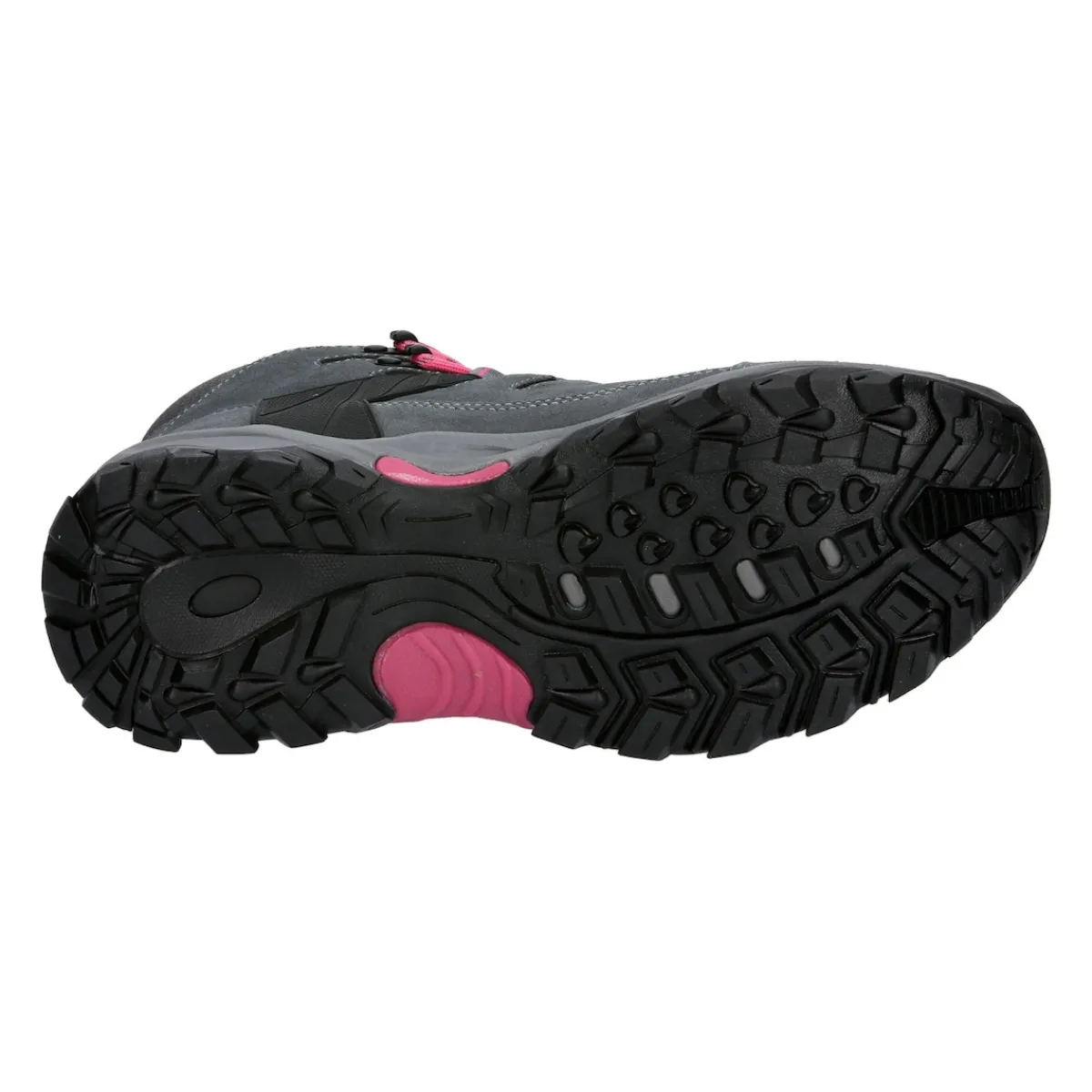 Damen Die moderne Hausfrau Trekkingschuh Mount Pinos High anthrazit/pink