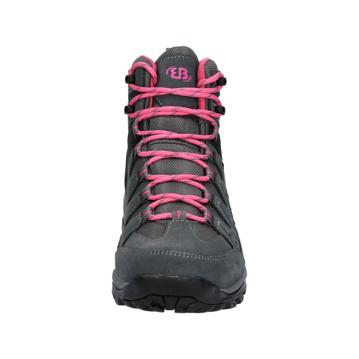 Damen Die moderne Hausfrau Trekkingschuh Mount Pinos High anthrazit/pink