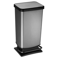 Die moderne Hausfrau Treteimer Paso carbon, metallic