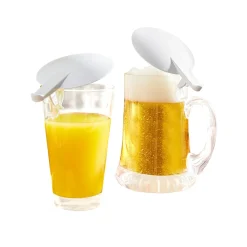 Die moderne Hausfrau Trinkglas-Abdeckung "Klipp-Klapp"