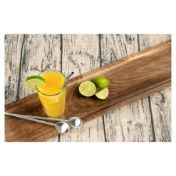 Die moderne Hausfrau Trinkhalm-Löffel, 4 Stück