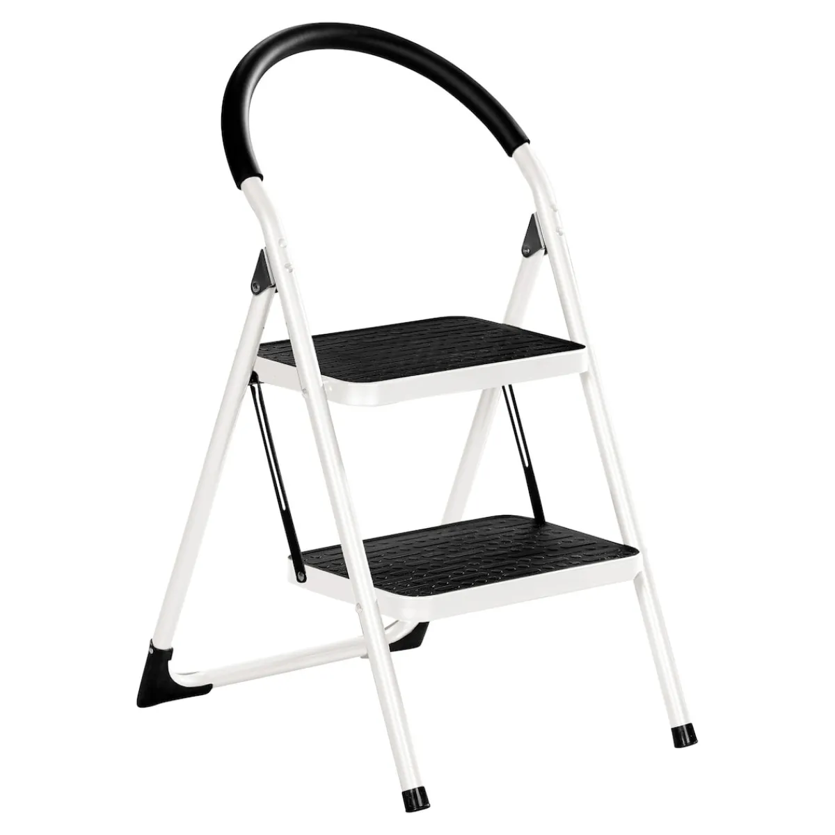 Die moderne Hausfrau Tritt-Sitz, Trittleiter, klappbar