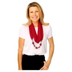 Damen Die moderne Hausfrau Tuch-Kette „Karin“