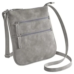 Damen Die moderne Hausfrau Umhängetasche "Ella" grau