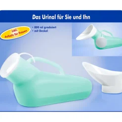 Die moderne Hausfrau Urinal, unisex mint