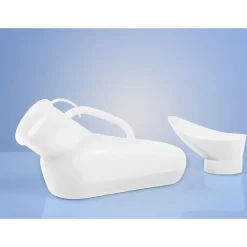 Die moderne Hausfrau Urinal, unisex weiß