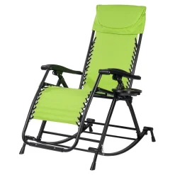 Die moderne Hausfrau Variabler-Schaukelstuhl "Premium" apfelgrün