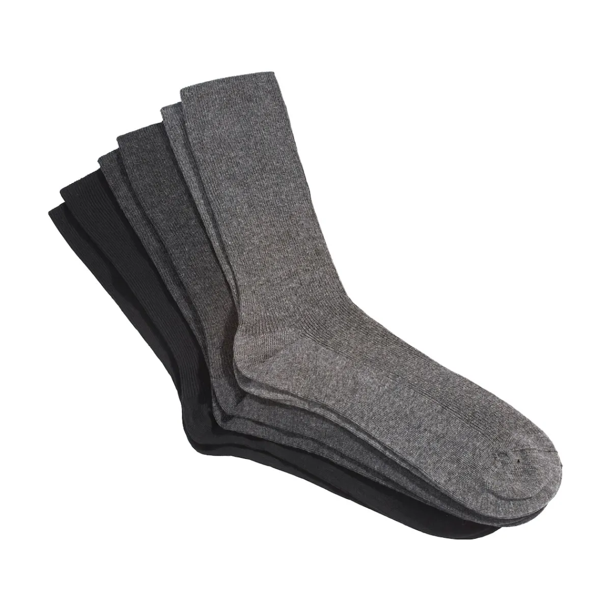 Die moderne Hausfrau Venensocken, 3 Paar dunkel