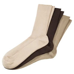 Die moderne Hausfrau Venensocken, 3 Paar hell