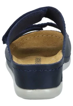 Damen Die moderne Hausfrau VILLORA Pantoletten blau