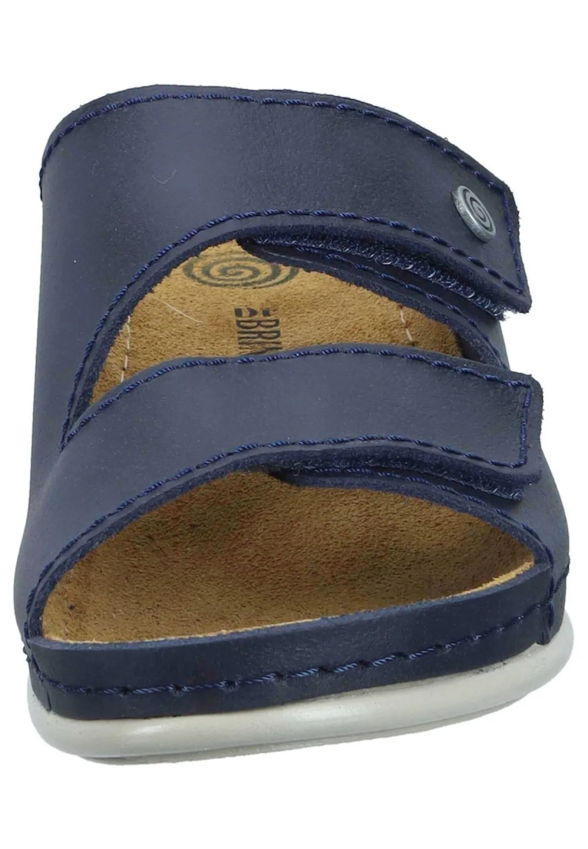 Damen Die moderne Hausfrau VILLORA Pantoletten blau