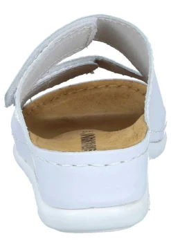 Damen Die moderne Hausfrau VILLORA Pantoletten weiß