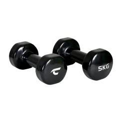 Die moderne Hausfrau Vinyl Hanteln - Beauty Bells 2 x 5 kg, 1 Paar