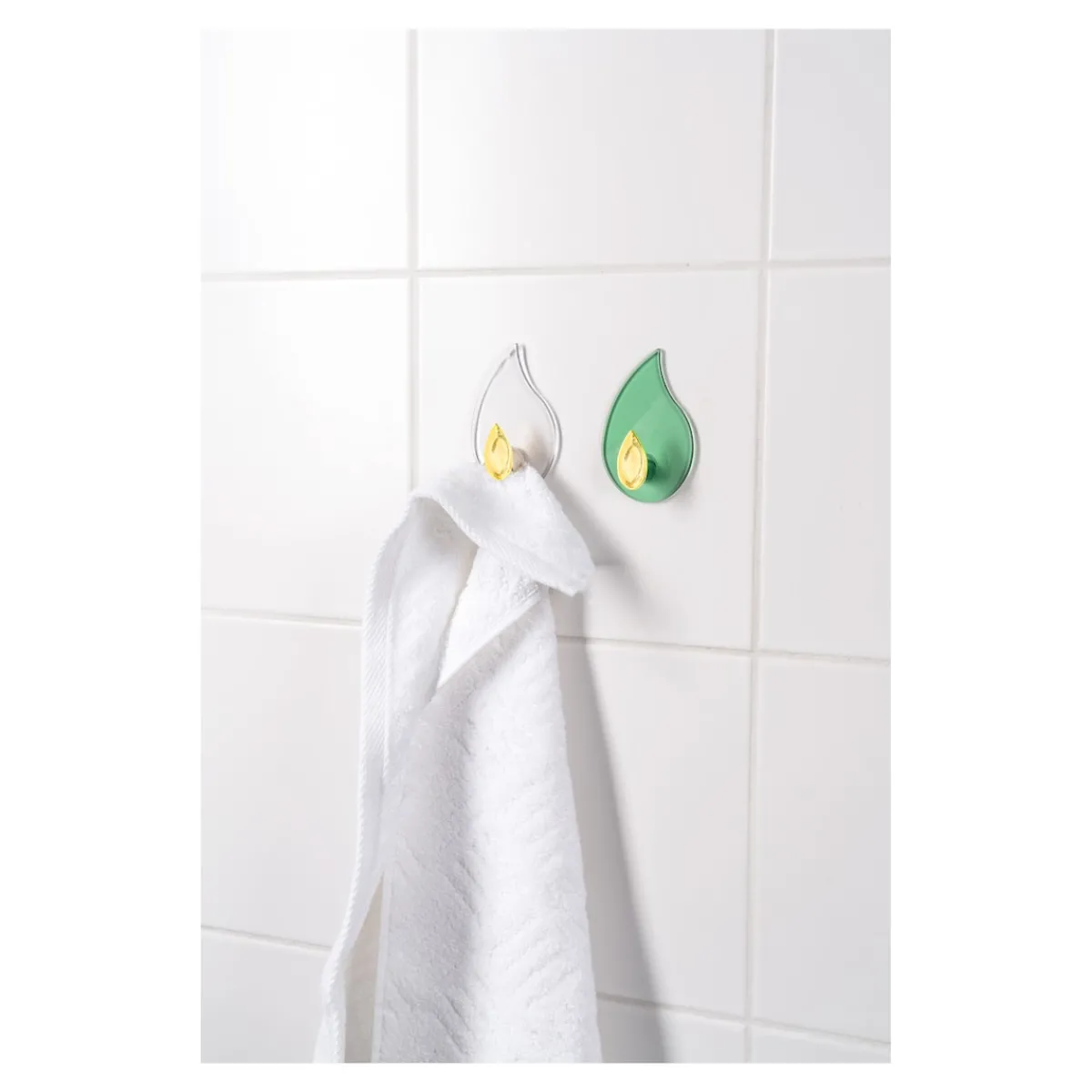 Die moderne Hausfrau Wandhaken „Blätter“, 4 Stück