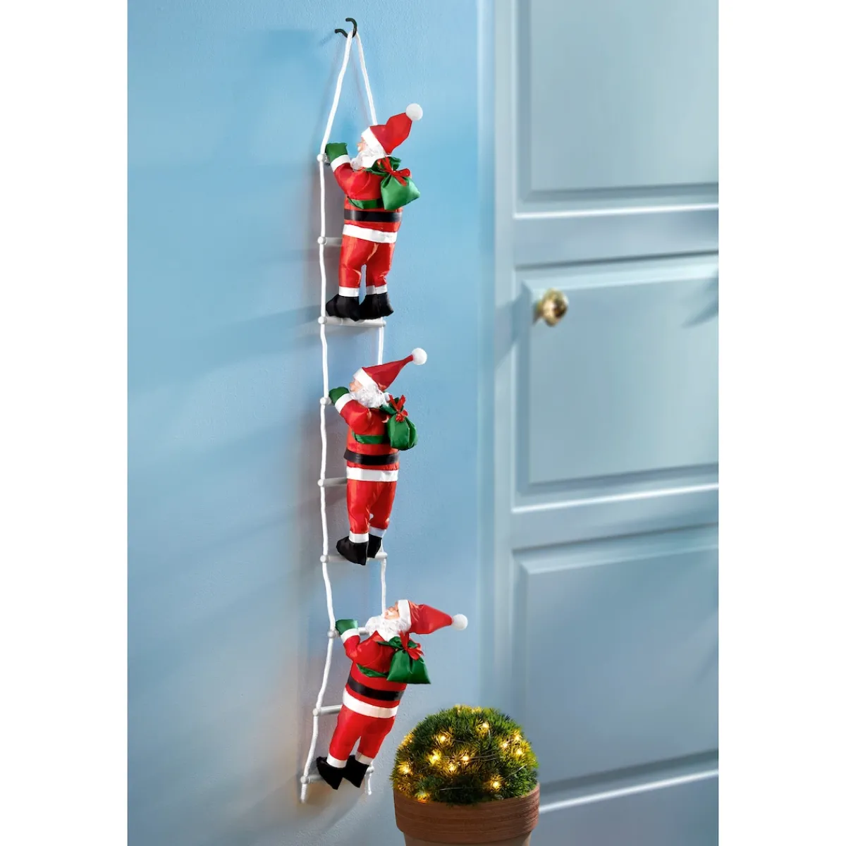 Die moderne Hausfrau Wandkletterer-Trio "Weihnachtsmann" 1 Stück