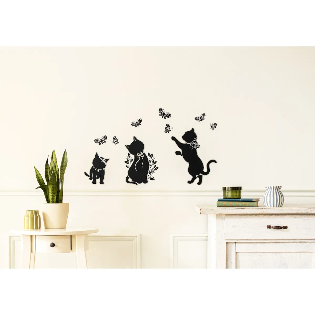 Die moderne Hausfrau Wandsticker „Katzenbande“, 10-teilig